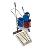 RMV Doppelfahrwagen verchromt Set 2x18 Liter Maße (L x B x H): 70 x 42 x 84 cm