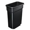 Rotho Abfalleimer Selecto M - Basic,  55 Liter 4000308080,  Farbe: schwarz