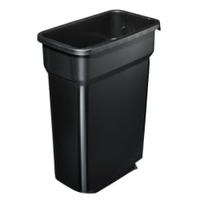 Rotho Abfalleimer Selecto M - Basic,  55 Liter 4000308080,  Farbe: schwarz