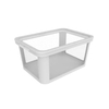 Rotho ALBRIS Box mit Deckel,  45 Liter 1047501100,  Farbe: weiß