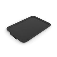 Rotho ALBRIS Stülpdeckel für Box 45 Liter 1045108080,  Farbe: schwarz