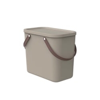Rotho ALBULA Aufbewahrungsbox,  25 Liter 1050007422,  Farbe: cappuccino