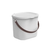 Rotho ALBULA Aufbewahrungsbox,  6 Liter 1050201023,  Farbe: mistletoe white