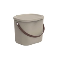 Rotho ALBULA Aufbewahrungsbox,  6 Liter 1050207422,  Farbe: cappuccino