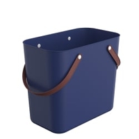 Rotho ALBULA classic Einkaufskorb 25 Liter 1044506211,  Farbe: iris dunkelblau ged.