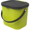Rotho ALBULA Recycling Müllsystem,  6 Liter 1030305070,  Farbe: lime grün