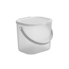 Rotho ALBULA Waschmittelbehälter,  6 Liter 1040701023,  Farbe: mistletoe white