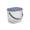 Rotho ALBULA Waschmittelbehälter,  6 Liter 1040706161,  Farbe: horizon blue