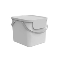 Rotho ALBULA Wäschesortiersystem,  40 Liter 1049801023,  Farbe: mistletoe white