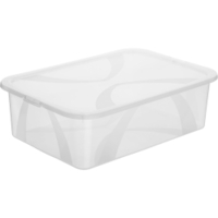Rotho ARCO Box,  transparent 1163900096,  Füllmenge: 29 Liter