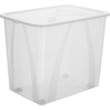 Rotho ARCO Box,  transparent 1164100096,  Füllmenge: 70 Liter