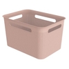 Rotho BRISEN Box,  16 Liter 1023902089,  Farbe: linnea pink ged.