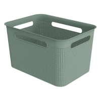 Rotho BRISEN Box,  16 Liter 1023905092,  Farbe: Mistletoe green