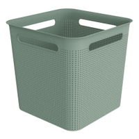 Rotho BRISEN Box,  18 Liter 1024005092,  Farbe: Mistletoe green