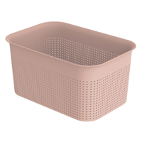 Rotho BRISEN Box,  4, 5 Liter 1023702089,  Farbe: linnea pink ged.