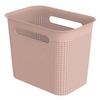 Rotho BRISEN Box,  7 Liter 1023802089,  Farbe: linnea pink ged.
