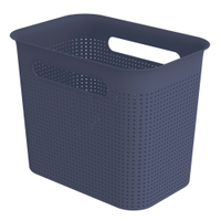 Rotho BRISEN Box,  7 Liter 1023806211,  Farbe: iris dunkelblau ged.