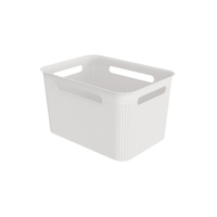 Rotho BRISEN Wäschekorb 16 Liter 1040601023,  Farbe: Mistletoe white