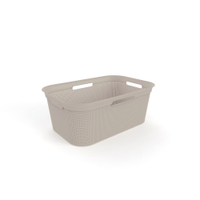 Rotho BRISEN Wäschekorb,  41 Liter 1023607422,  Farbe: cappuccino