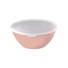 Rotho CARUBA Schüssel mit Deckel,  3 Liter 1009902089,  Farbe: linnea pink ged.