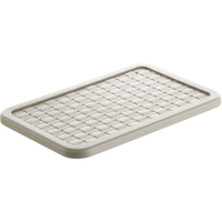 Rotho COUNTRY Deckel für Korb,  6 Liter 1115407422,  Farbe: cappuccino