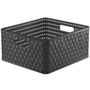 Rotho COUNTRY Korb,  14 Liter 1116808853,  Farbe: anthrazit