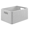 Rotho COUNTRY Korb,  18 Liter 1115301023,  Farbe: Mistletoe white