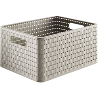 Rotho COUNTRY Korb,  18 Liter 1115307422,  Farbe: cappuccino