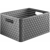 Rotho COUNTRY Korb,  18 Liter 1115308853,  Farbe: anthrazit
