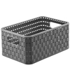 Rotho COUNTRY Korb,  6 Liter 1115208853,  Farbe: anthrazit