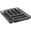 Rotho DOMINO Besteckkasten 1752508812,  Farbe: anthrazit
