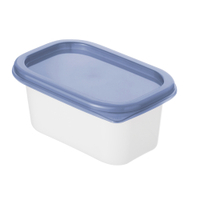 Rotho DOMINO Gefrierdosen,  4-teilig 1755006161,  1 Set = 4 x 200 ml Dosen