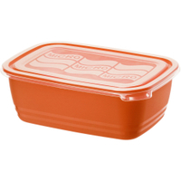 Rotho ECO Mikrowellen-Dose 1725302792,  1, 9 Liter,  Maße: 234 x 162 x 81 mm