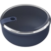 Rotho ELA Frischhaltedose,  0, 75 Liter,  rund,  Mikrowellen geeignet 1056806250,  Farbe: midnight blue
