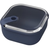 Rotho ELA Frischhaltedose 1 Liter,  auslaufsicher,  quadratisch 1057206250,  Farbe: midnight blue