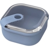 Rotho ELA Frischhaltedose 1 Liter,  auslaufsicher,  quadratisch 1057306161,  Farbe: horizon blue