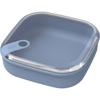 Rotho ELA Frischhaltedose 1 Liter,  luftdicht und auslaufsicher 1057106161,  Farbe: horizon blue