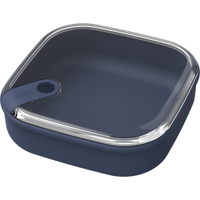 Rotho ELA Frischhaltedose 1 Liter,  luftdicht und auslaufsicher 1057106250,  Farbe: midnight blue