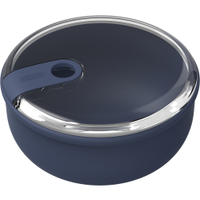Rotho ELA Frischhaltedose,  1, 8 Liter,  rund,  auslaufsicher 1056906250,  Farbe: midnight blue