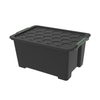 Rotho EVO SAFE Box mit Deckel,  schwarz 1008108080R,  Größe: 44 Liter