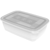 Rotho FREEZE Gefrierdose 1725700096,  3, 7 Liter,  weiß/transparent
