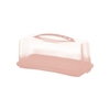 Rotho FRESH Kuchenbehälter,  16, 5 cm Höhe 1722502089,  Farbe: linnea pink ged.