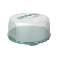 Rotho FRESH Tortenglocke,  hoch 1722605092,  Farbe: mistletoe green