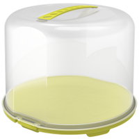 Rotho FRESH Tortenglocke XL,  26 cm Höhe 1046105070,  Farbe: lime grün