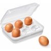 Rotho FUN Transportbox für 6 Eier 1748600096,  Farbe: transparent
