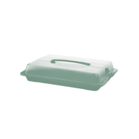 Rotho JOHN Partybutler medium,  435 x 295 x 90 mm 1714605092,  Farbe: Mistletoe green