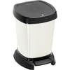 Rotho Kosmetikeimer PASO,  6 Liter 1116510746,  Farbe: schwarz/ cool white