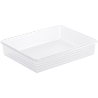 Rotho LINUS Formatkörbchen,  A4 1719400096,  Farbe: transparent