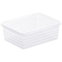 Rotho LINUS Formatkörbchen,  A6 1719200096,  Farbe: transparent