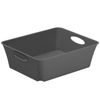 Rotho LIVING Box,  1 Liter 1112608853,  Farbe: anthrazit